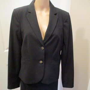 Calvin Klein sz 10 Black Skirt Suit